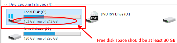 Not enough storage resource. Not enough Storage Space Windows. Error not enough Storage Space to install required resources.. Error not enough Storage Space to install required resources перевод на русский. Триггер free Disk Space is less than 20 on Volume.